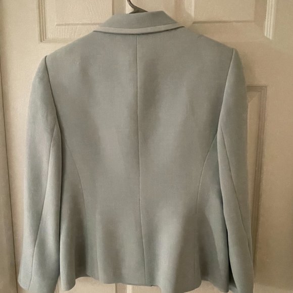 Beautiful Light Blue Women's Albert Nipon Blazer Size 8 - Picture 5 of 5